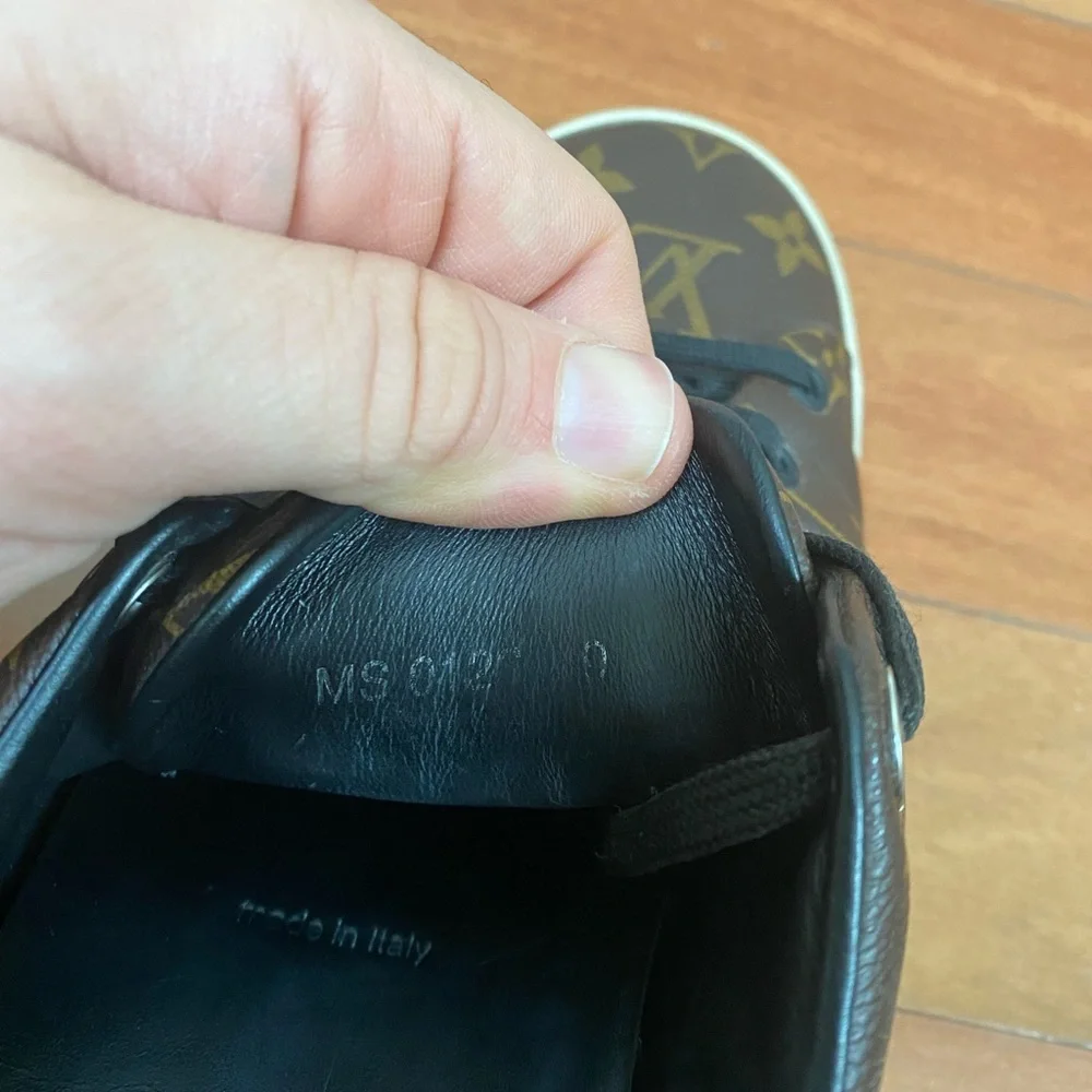 Authentic Louis Vuitton Sneakers - Picture 5 of 6